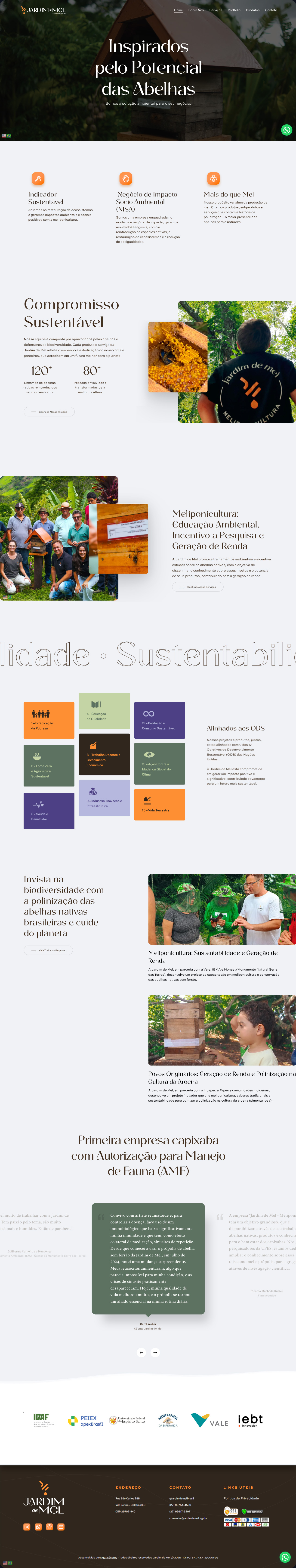Jardim de Mel 1 Jardim de Mel site preview