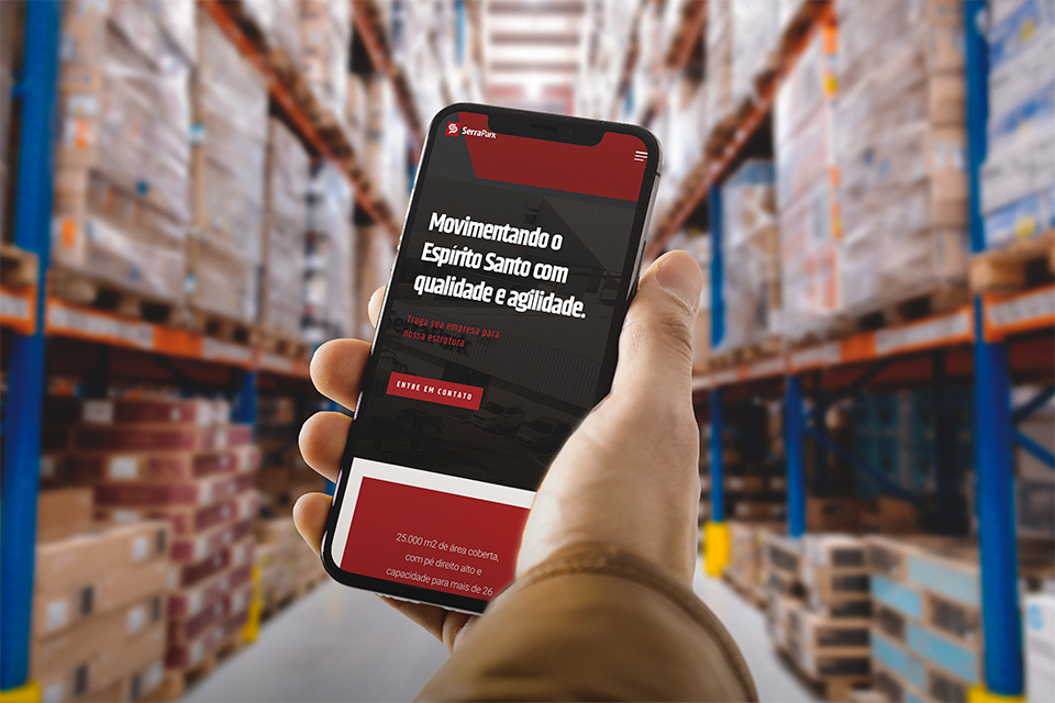 Serrapark Mockup mobile